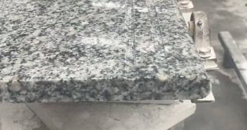 石家庄芝麻白楼梯踏步 芙蓉白
