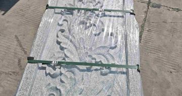 石家庄芝麻白别墅外墙雕刻版