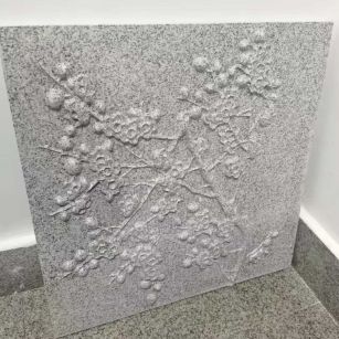 石家庄芝麻白雕刻版，异形定制