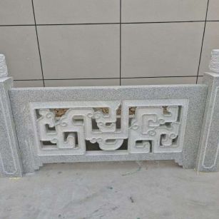 石家庄芝麻白河道栏杆 桥栏杆