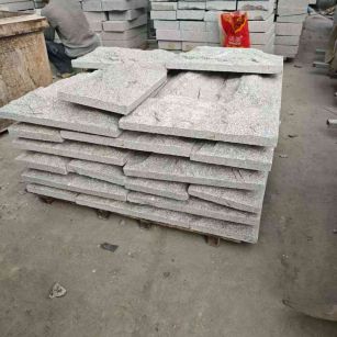 石家庄芝麻白蘑菇石，自然面