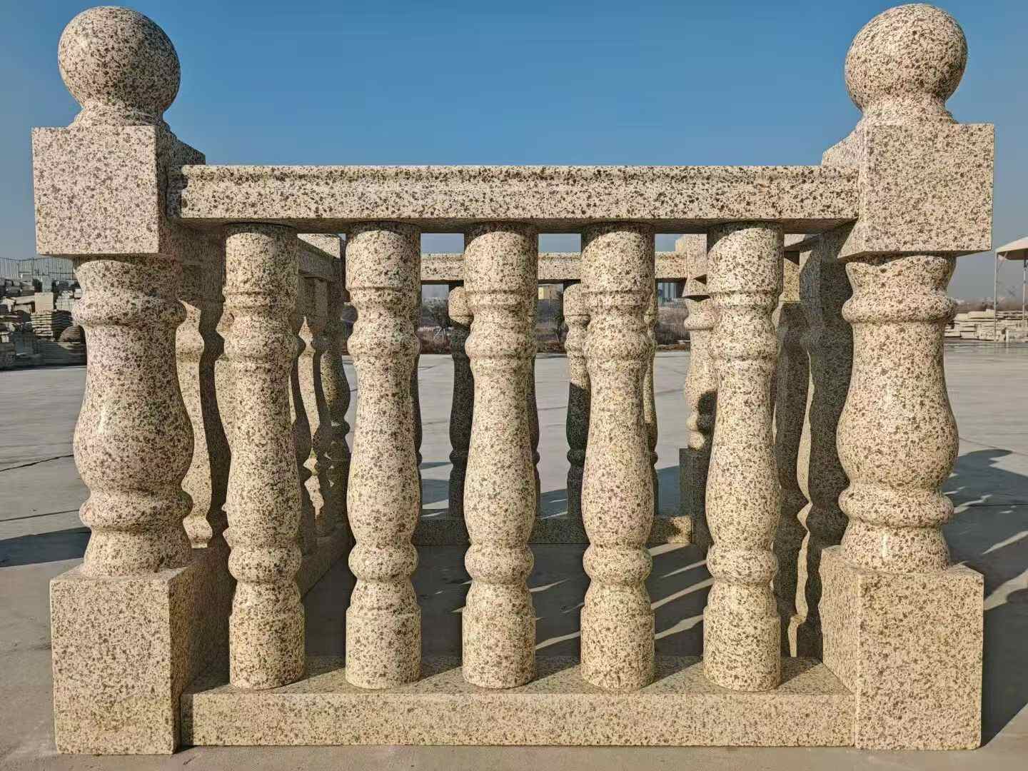 石家庄黄金麻花瓶柱 阳台栏杆