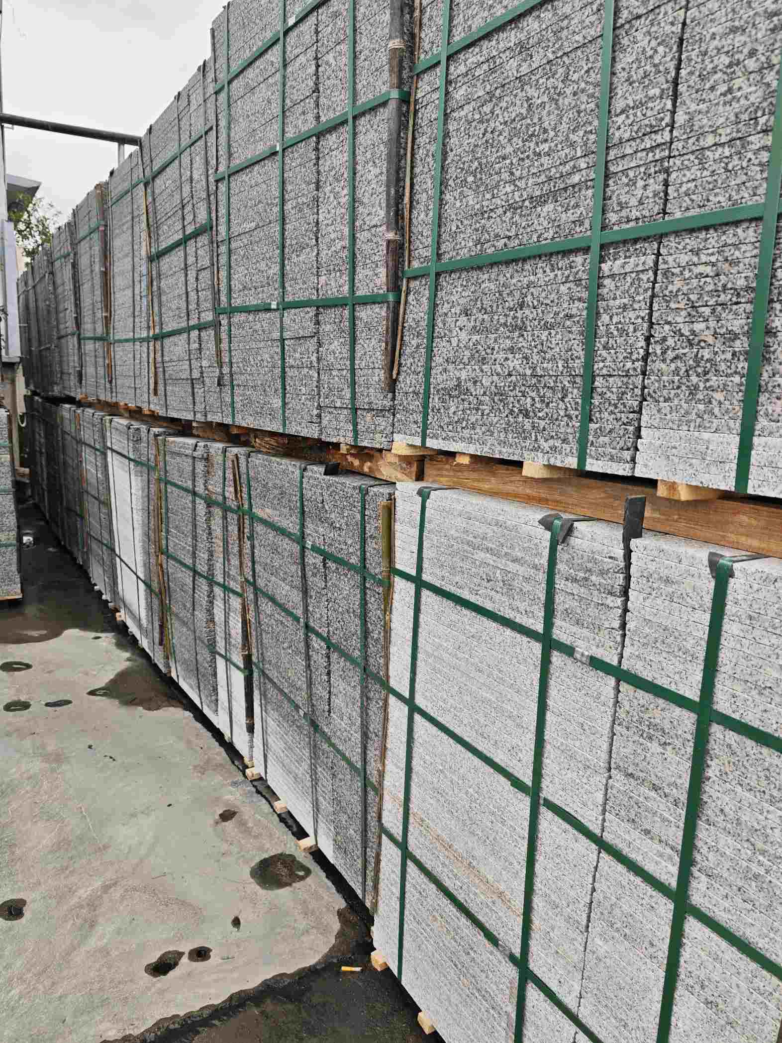 石家庄芙蓉白地铺石，石材地铺石