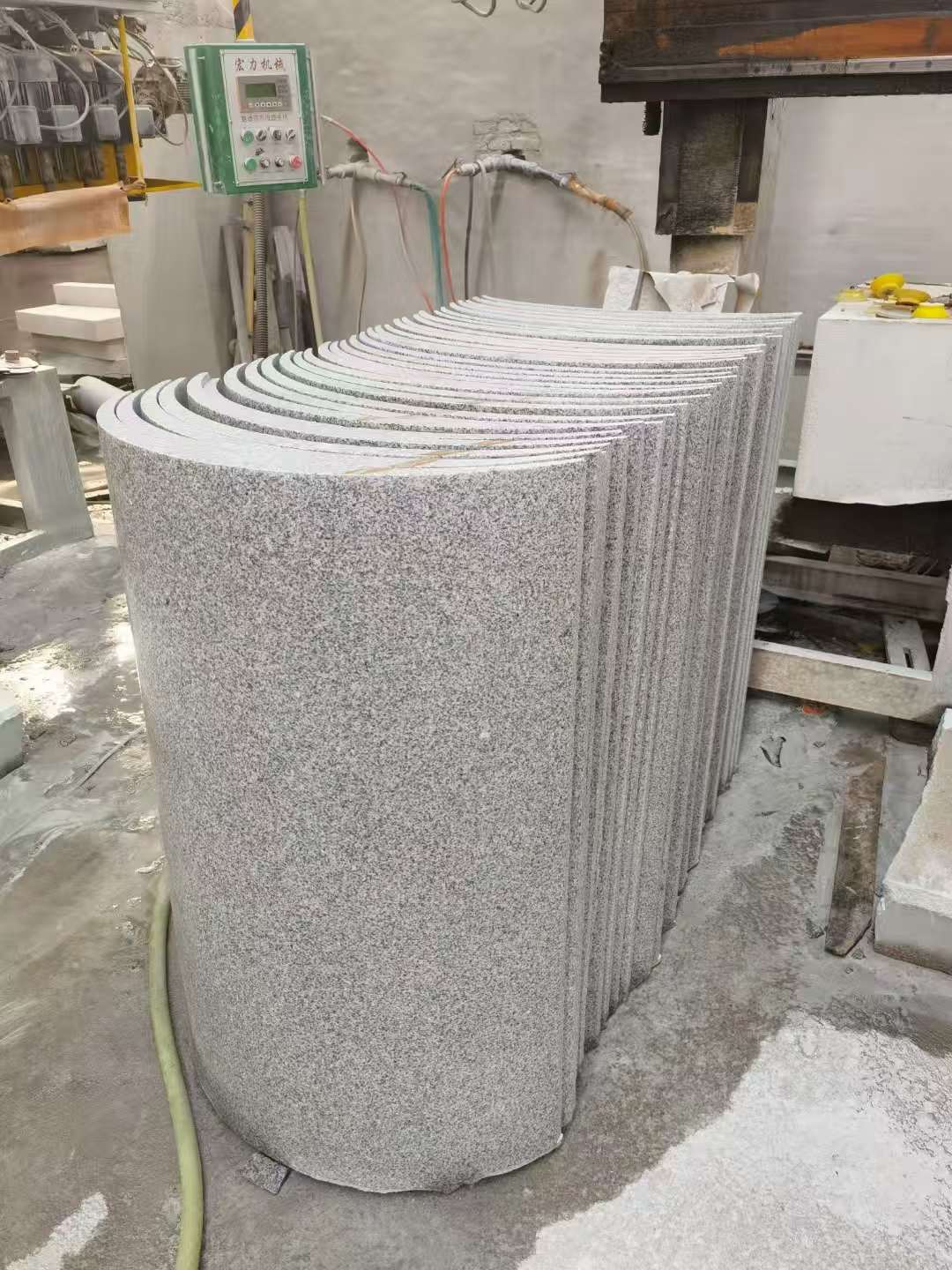 石家庄芝麻白柱皮 圆柱